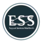 Circular logo with "ISS Support Services Worldwide" text.